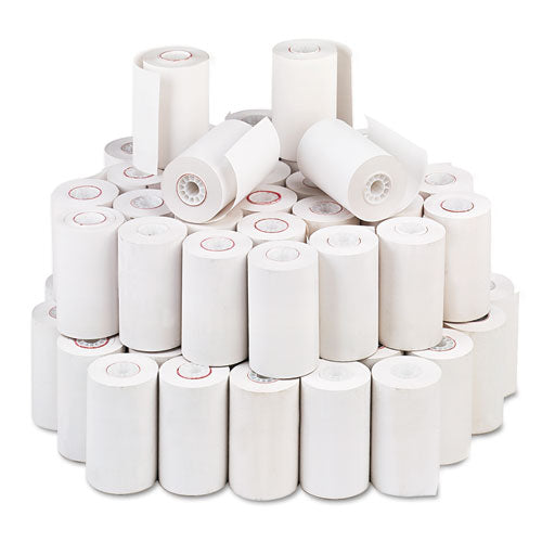 Image of Iconex 5209 Direct Thermal Printing Thermal Paper Rolls, 3.13" X 90 Ft, White, 72/carton