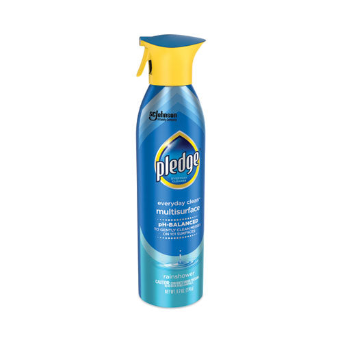 Image of Pledge® 336275 Multi-Surface Everyday, Rainshower, 9.7 Oz Aerosol Spray