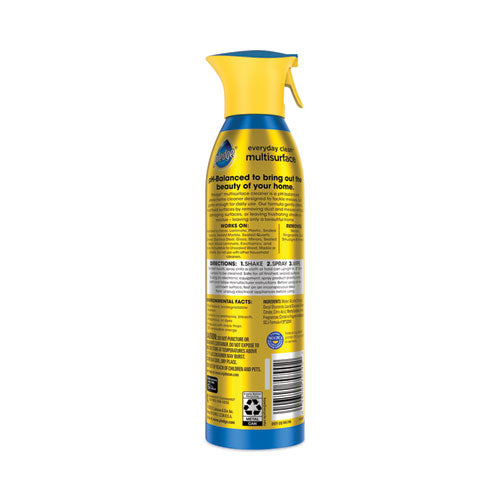 Image of Pledge® 336275 Multi-Surface Everyday, Rainshower, 9.7 Oz Aerosol Spray