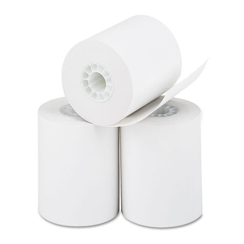 Image of Iconex 5233 Direct Thermal Printing Thermal Paper Rolls, 2.25" X 85 Ft, White, 3/pack