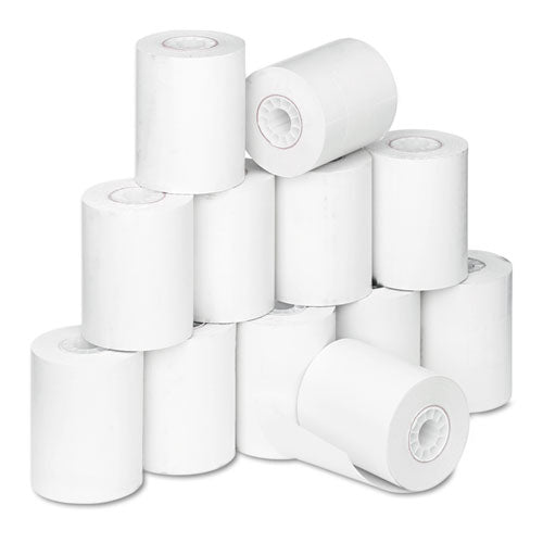 Image of Iconex 6370 Direct Thermal Printing Thermal Paper Rolls, 2.25" X 80 Ft, White, 12/pack