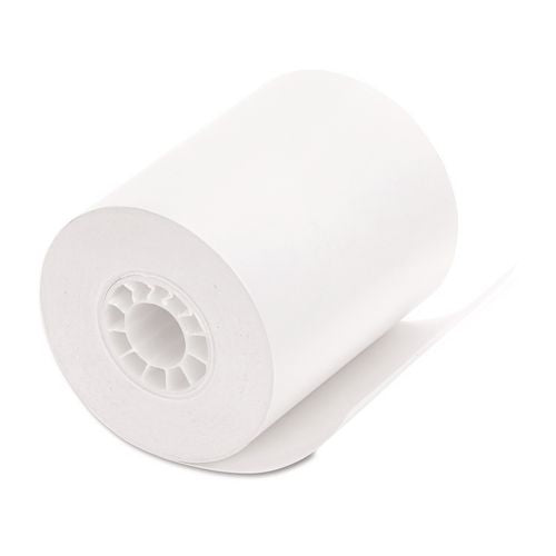 Image of Iconex 6370 Direct Thermal Printing Thermal Paper Rolls, 2.25" X 80 Ft, White, 12/pack