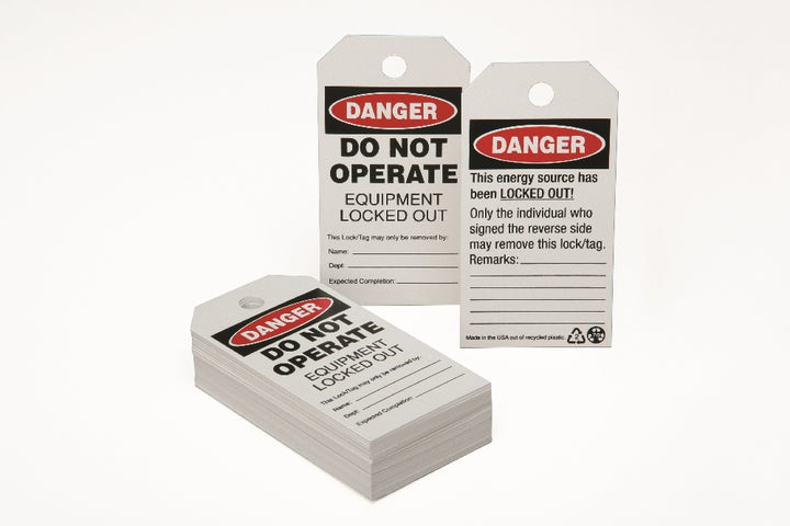 Image of SKILCRAFT® Lockout Tagout Tags