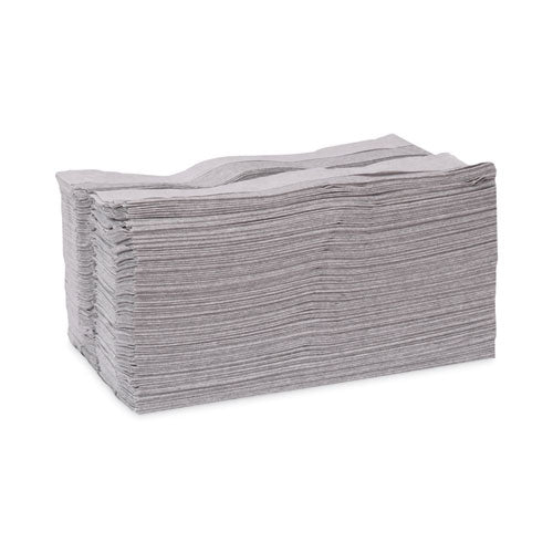 Image of Tork® 520374 Industrial Cleaning Cloths, 1-Ply, 16.34 x 14, Gray, 210 Wipes/Box