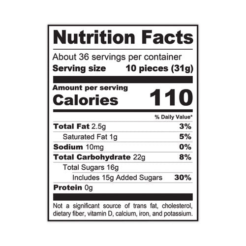 Image of Tootsie Roll® TOO7806 Midgees, Original, 38.8 Oz Bag, 360 Pieces