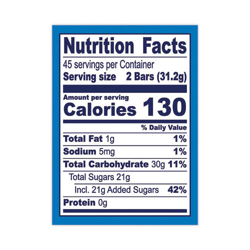 Image of Airheads® 6711 Variety Box, Assorted Flavors, 0.55 oz Bar, 90/Carton