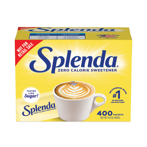 Image of Splenda® SP82004100 No Calorie Sweetener, 1 g Packet, 400/Box