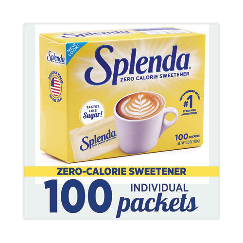 Image of Splenda® SP14000101 No Calorie Sweetener, 1 g Packet, 100/Box