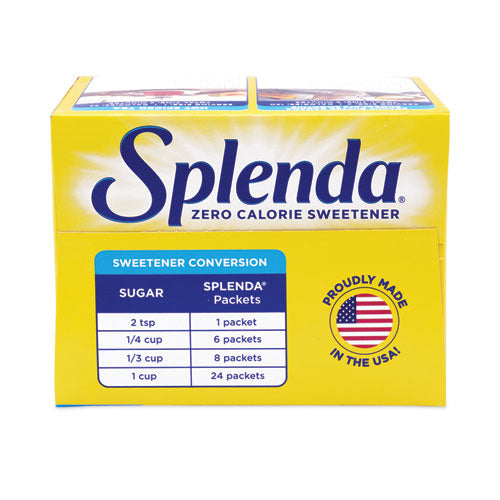 Image of Splenda® SP82004100 No Calorie Sweetener, 1 g Packet, 400/Box