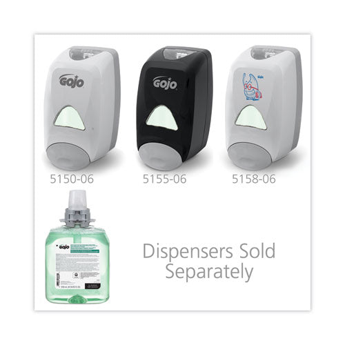Image of GOJO® 5163-04 Green Certified Foam Hair and Body Wash Refill, Cucumber Melon Scent, 1,250 mL, 4/Carton