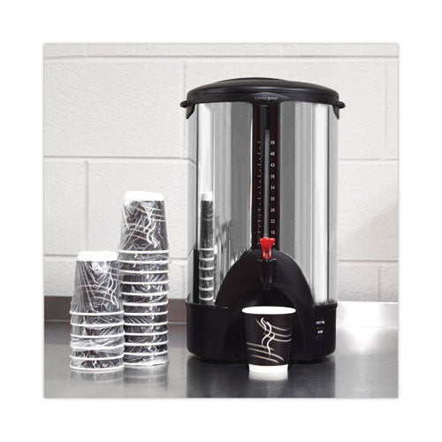 Image of Coffee Pro CP50 50-Cup Percolating Urn, Stainless Steel