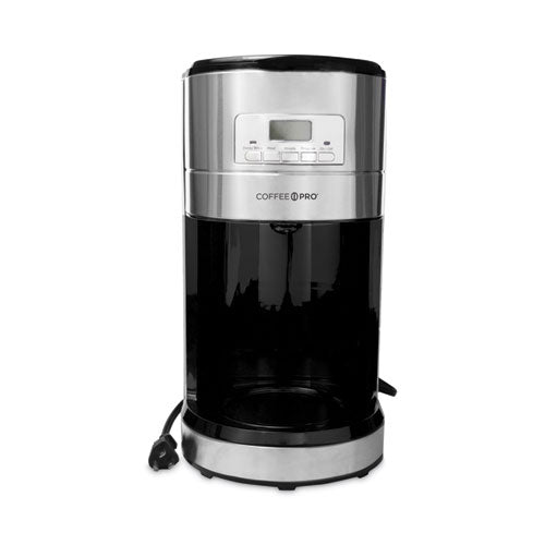 Image of Coffee Pro CP-CM4276 Home/office Euro Style Coffee Maker, Stainless Steel