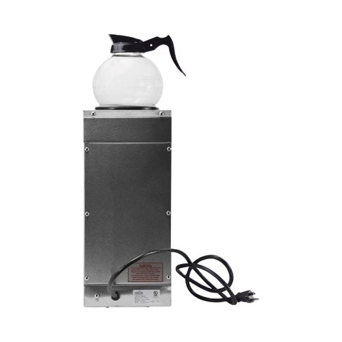 Image of Coffee Pro CPRLT Thermal Institutional Brewer, 12-Cup, 15.5 x 14.75 x 17, Stainless Steel