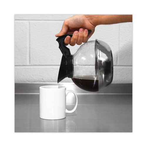 Image of Coffee Pro CPU12 Unbreakable Regular Coffee Decanter, 60 oz, Black Handle