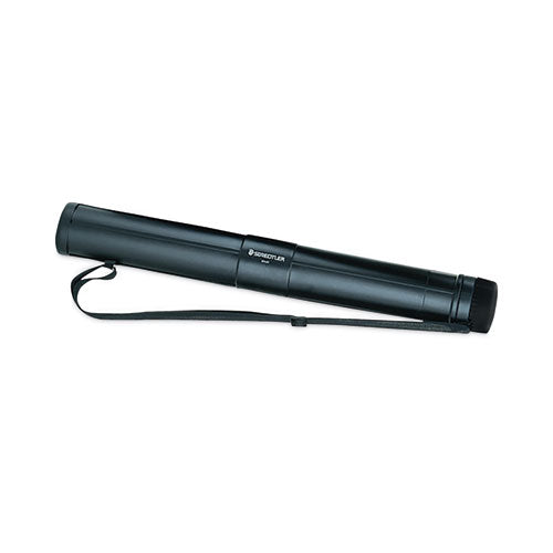 Image of Staedtler® 948 72/124 Telescopic Art Tube, 28" To 49" Long, 3" Diameter, Black