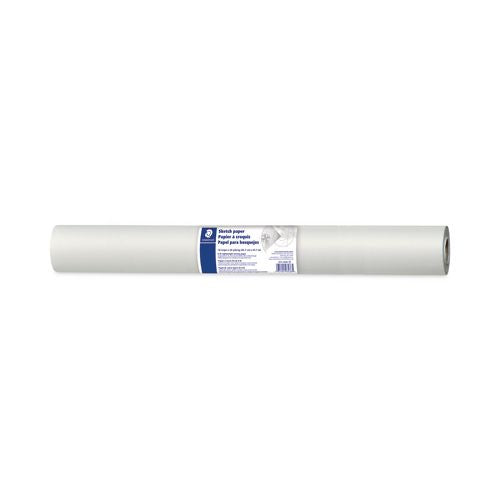 Image of Staedtler® 937S 1850R Transparent Sketch Paper Roll, 8 lb Bond Weight, 18" x 50 yd, White