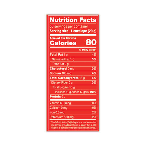 Image of Nestle® 12096919 Hot Cocoa Mix, Dark Chocolate, 0.71 Packets, 50 Packets/Box, 6 Boxes/Carton