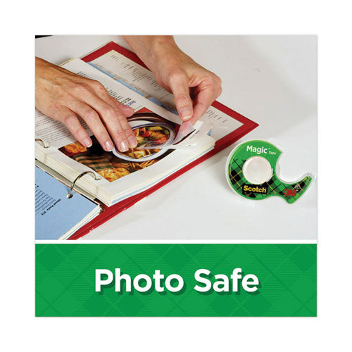 Image of Scotch® 104 Magic Tape In Handheld Dispenser, 1" Core, 0.5" X 37.5 Ft, Clear