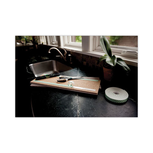 Image of Scotch® 110S Permanent High-Density Foam Mounting Tape, Double-Sided, Holds Up to 15 lb, 0.5" x 80", White