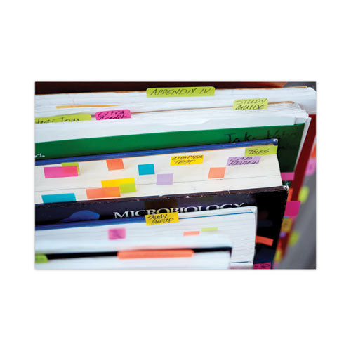 Image of Post-it® Flags 680-GN12 Marking Page Flags In Dispensers, Green, 50 Flags/dispenser, 12 Dispensers/pack