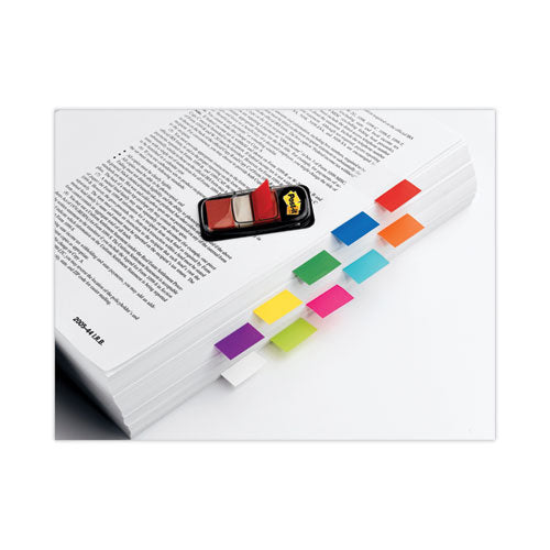 Image of Post-it® Flags 680-RD12 Marking Page Flags In Dispensers, Red, 50 Flags/dispenser, 12 Dispensers/pack