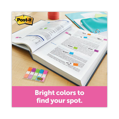 Image of Post-it® Flags 683-VAD1 Page Flag Value Pack, 0.5 x 1.75, Assorted Colors, 280 Page Flags, 48, 1/2" Arrows/Pack