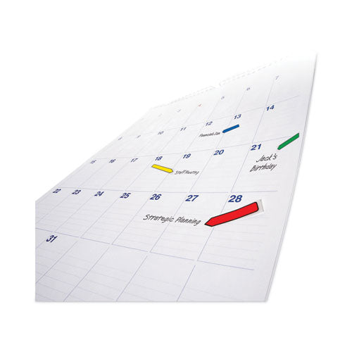 Image of Post-it® Flags 684-ARR3 Arrow 0.5" Page Flags, Assorted Primary, 24/Color, 96 Flags/Pack