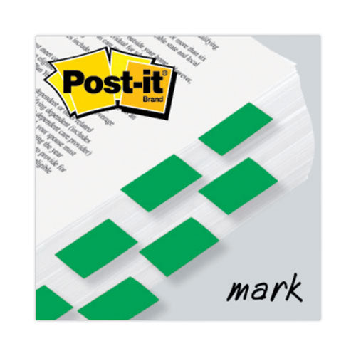 Image of Post-it® Flags 680-GN12 Marking Page Flags In Dispensers, Green, 50 Flags/dispenser, 12 Dispensers/pack