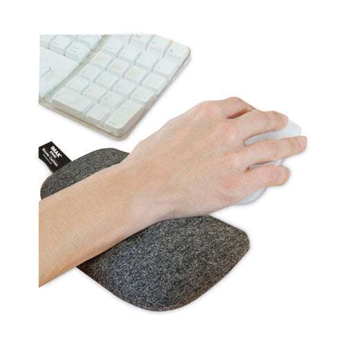 Image of IMAK® Ergo A10166 Mouse Wrist Cushion, 5.75 x 3.75, Gray