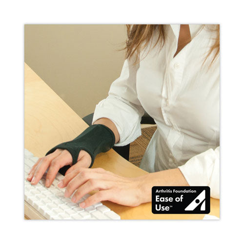 Image of IMAKÂ® RSI SmartGlove Wrist Wrap, Large, Fits Hands Up to 4.25" Wide, Black