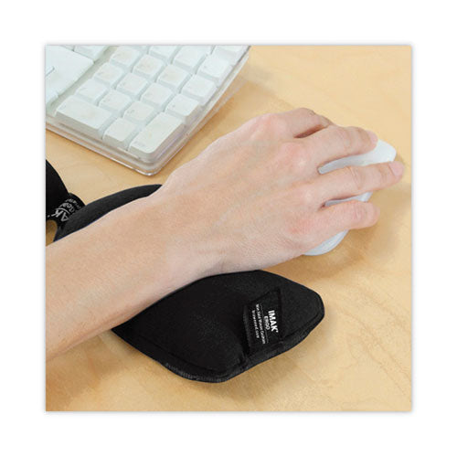 Image of IMAK® Ergo A10165 Mouse Wrist Cushion, 5.75 x 3.75, Black