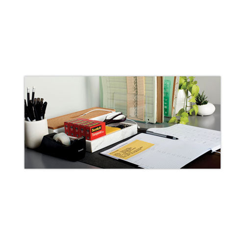 Image of Scotch® 600-2P34-72 Transparent Tape, 3" Core, 0.75" X 72 Yds, Transparent, 2/pack