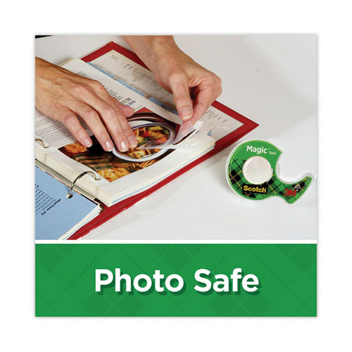 Image of Scotch® 6122 Magic Tape In Handheld Dispenser, 1" Core, 0.75" X 54.17 Ft, Clear, 6/pack