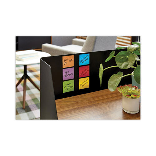 Image of Post-it® Notes Super Sticky 622-8SSAU Pads in Energy Boost Collection Colors, 2" x 2", 90 Sheets/Pad, 8 Pads/Pack