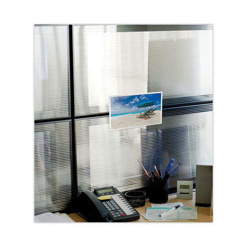 Image of Scotch® 859S Removable Clear Mounting Squares, Holds Up to 0.17 lb, 0.69" x 0.69", Clear, 35/Pack