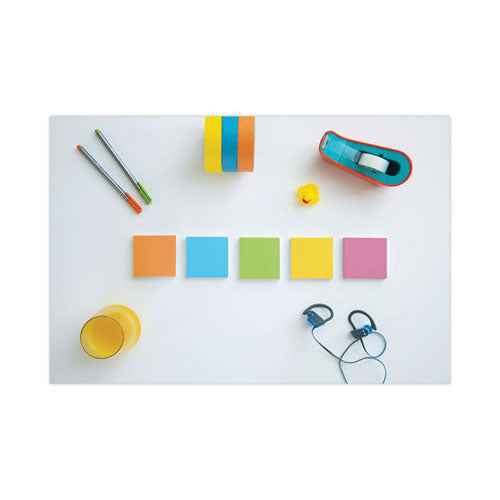 Image of Post-it® Notes Super Sticky 654-12SSUC Pads in Energy Boost Collection Colors, 3" x 3", 90 Sheets/Pad, 12 Pads/Pack