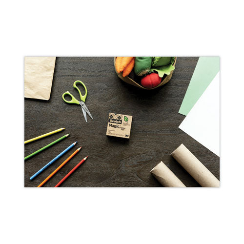 Image of Scotch® 812-10P Magic Greener Tape, 1" Core, 0.75" X 75 Ft, Clear, 10/pack