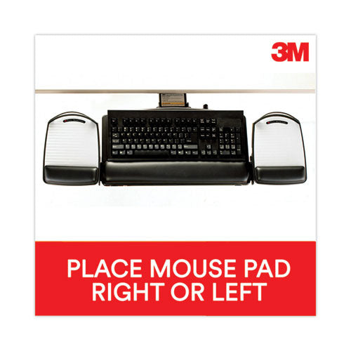 Image of 3M AKT80LE Knob Adjust Keyboard Tray With Highly Adjustable Platform, Black