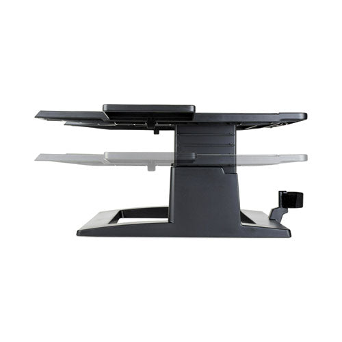 Image of 3M LX500 Adjustable Notebook Riser, 13" X 13" X 4" To 6", Black, Supports 20 Lbs