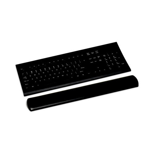 Image of 3M WR310LE Antimicrobial Gel Large Keyboard Wrist Rest, 19 x 2.75, Black