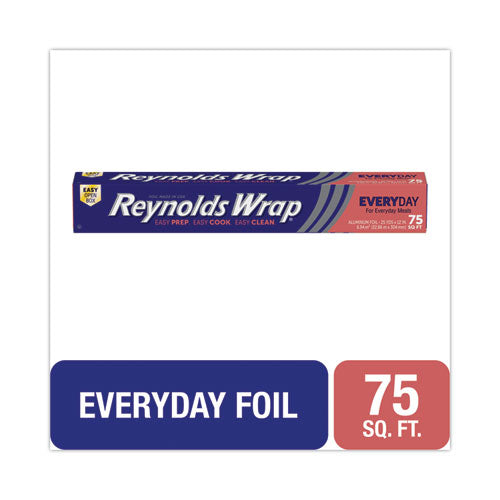 Image of Reynolds Wrap® PAC F28015 Standard Aluminum Foil Roll, 12" x 75 ft