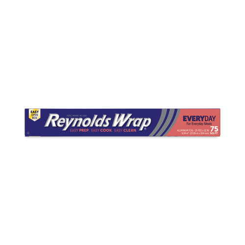 Image of Reynolds Wrap® PAC F28015 Standard Aluminum Foil Roll, 12" x 75 ft