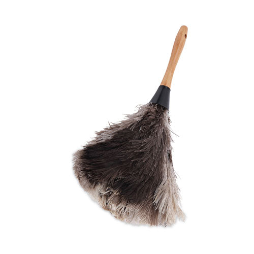 Image of Boardwalk® BWK13FD Professional Ostrich Feather Duster, 7" Wood Handle