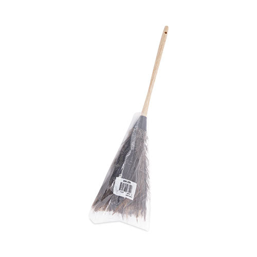 Image of Boardwalk® BWK23FD Professional Ostrich Feather Duster, 13" Wood Handle