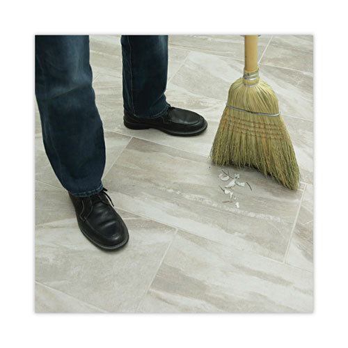 Image of Boardwalk® BWK932CCT Warehouse Broom, Corn Fiber Bristles, 56" Overall Length, Natural, 12/carton