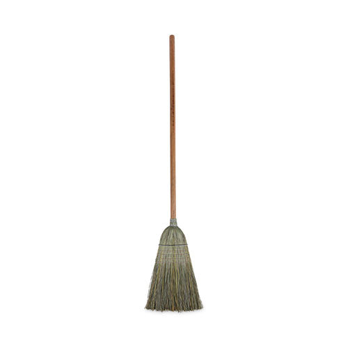 Image of Boardwalk® BWK932YCT Warehouse Broom, Yucca Corn Fiber Bristles, 56" Overalll Length, Natural, 12/carton
