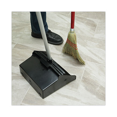Image of Boardwalk® BWK951TCT Corn Fiber Lobby/toy Broom, Corn Fiber Bristles, 39" Overall Length, Red, 12/carton