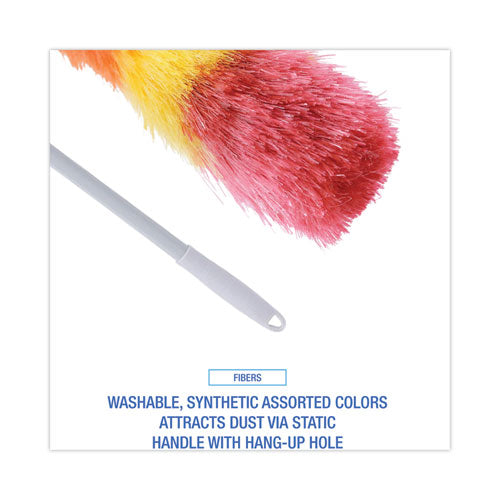 Image of Boardwalk® BWK9442 Polywool Duster, 51" to 82" Extendable Metal Handle