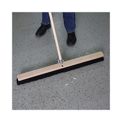 Image of Boardwalk® BWK20236 Floor Brush Head, 2.5" Black Tampico Fiber Bristles, 36" Brush