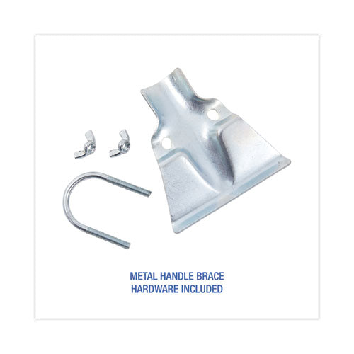 Image of Boardwalk® BWK20336 Floor Brush Head, 3.25" Maroon Stiff Polypropylene Bristles, 36" Brush